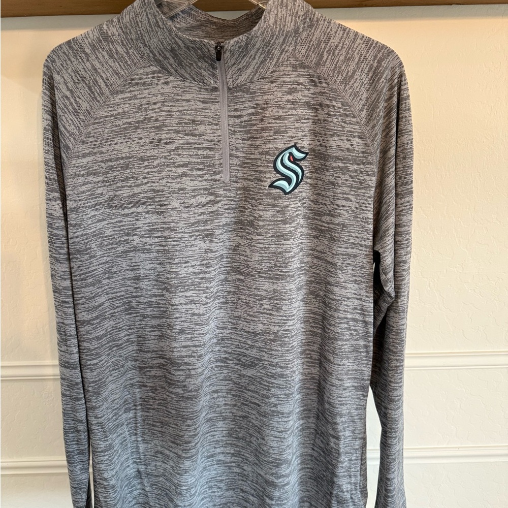 Seattle Kraken quarter zip pullover